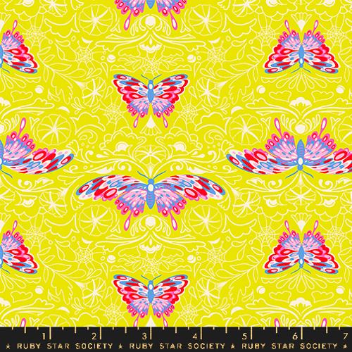 Glow Garden - Morning Moth, Citron - RS2116-14