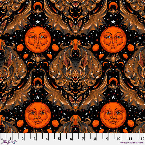 Costumes and Cobwebs - Full Moon Flight, Black - PWRH120.BLACK