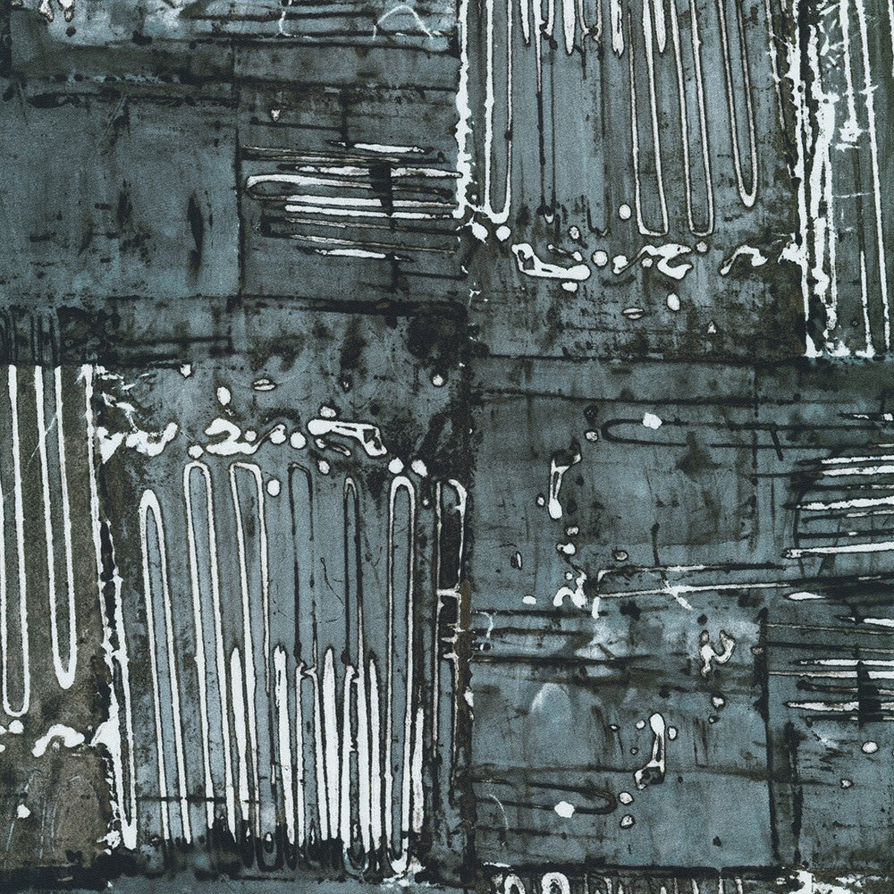 Industrial Imprints - Scribbles, Charcoal - ANJD-22867-184 - Wishwell