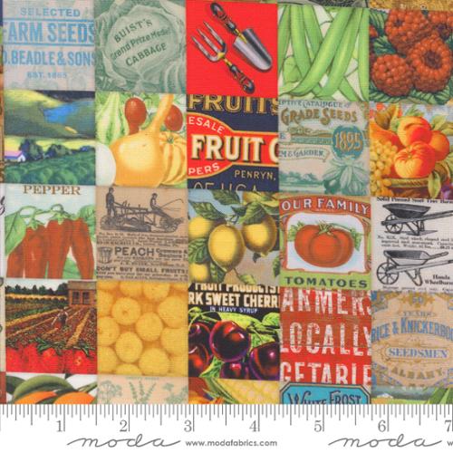 Farm and Garden -  Patchwork, Garden - 7474-11