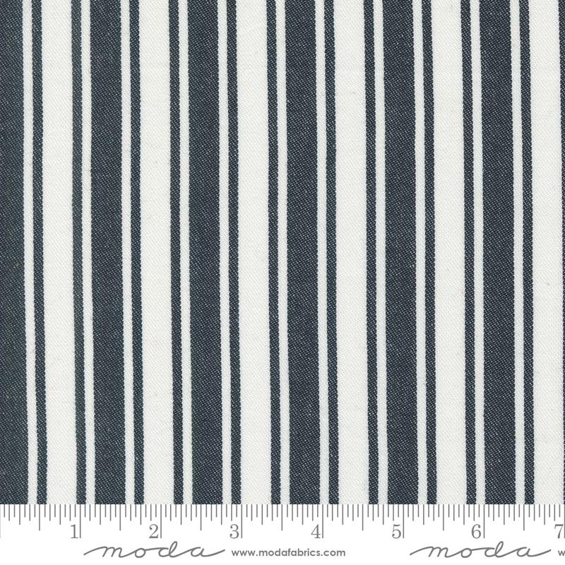 Panache - Woven Stripe, White Black - 12218-23