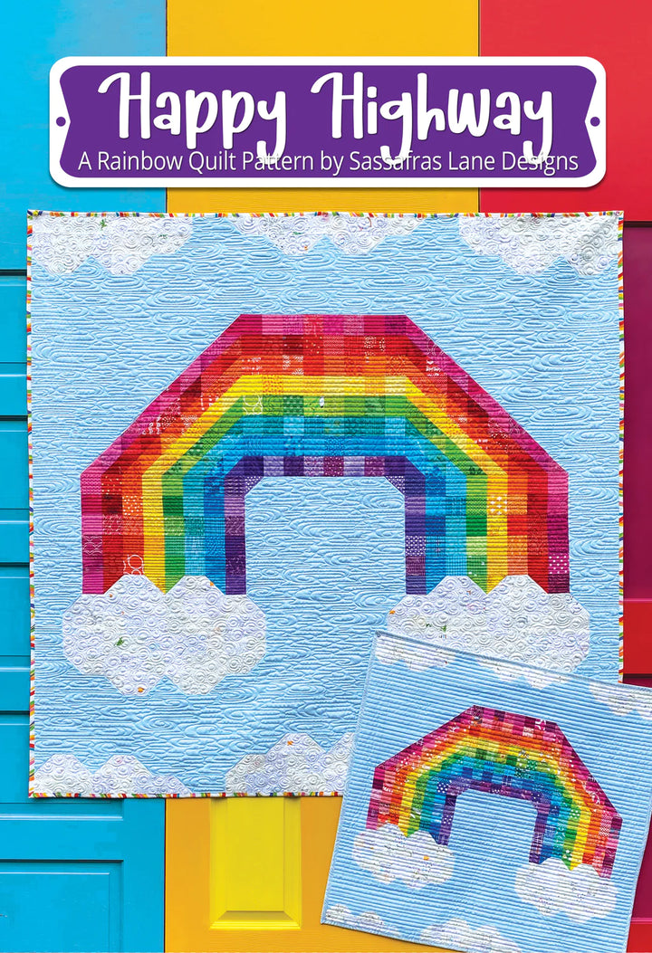 Kit 1160 - Happy Rainbow Highway Quilt Kit