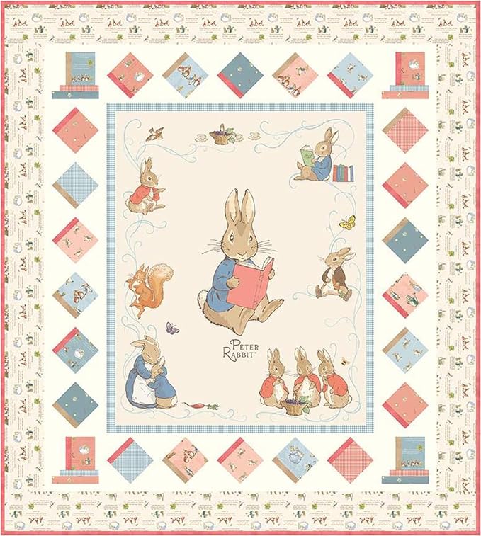 Kit 1218 - Peter Rabbit Book Adventures Quilt Kit
