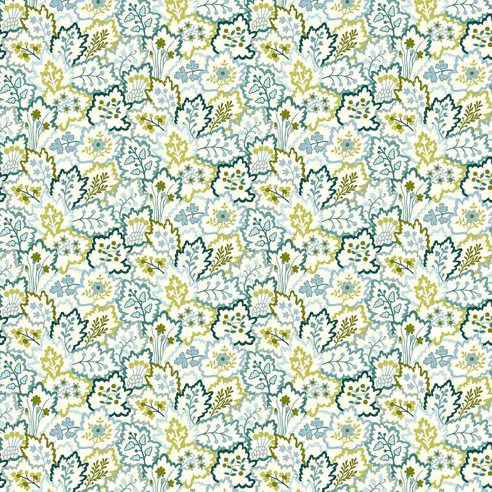 Liberty Tree of LIfe - Cascading Leaves, Canopy Greens - 01667379A - Liberty Fabrics