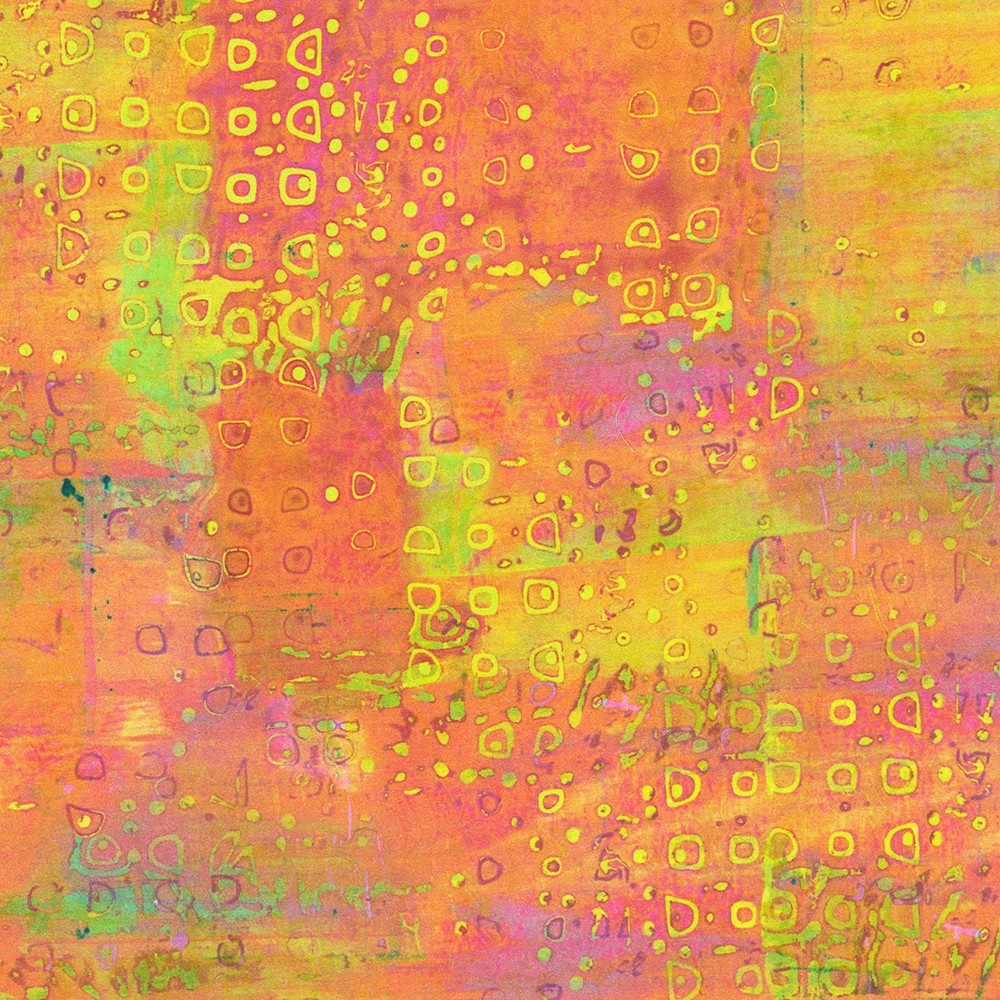 Industrial Imprints - Dotted Circles, Papaya - ANJD-22868-145 - Wishwell