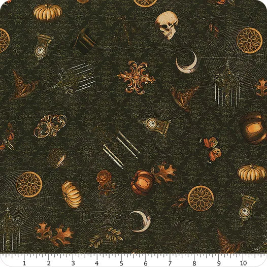 Dreadful Delights - Cobwebbed Damask, Nightfall - SRKD-22477-231