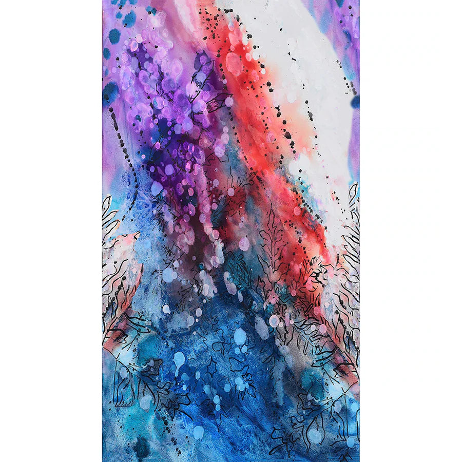 Pepita - Snowstorm Swirl, Denim - 40117-44