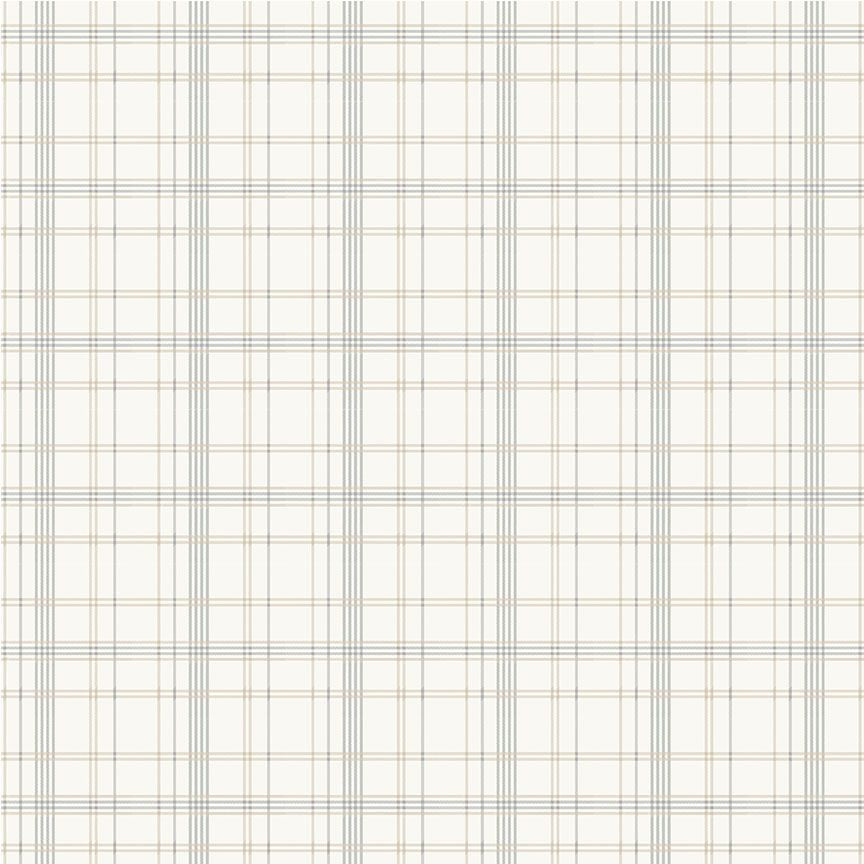 Winter Wonderland - Plaids, Cream - KATIE-CD3701