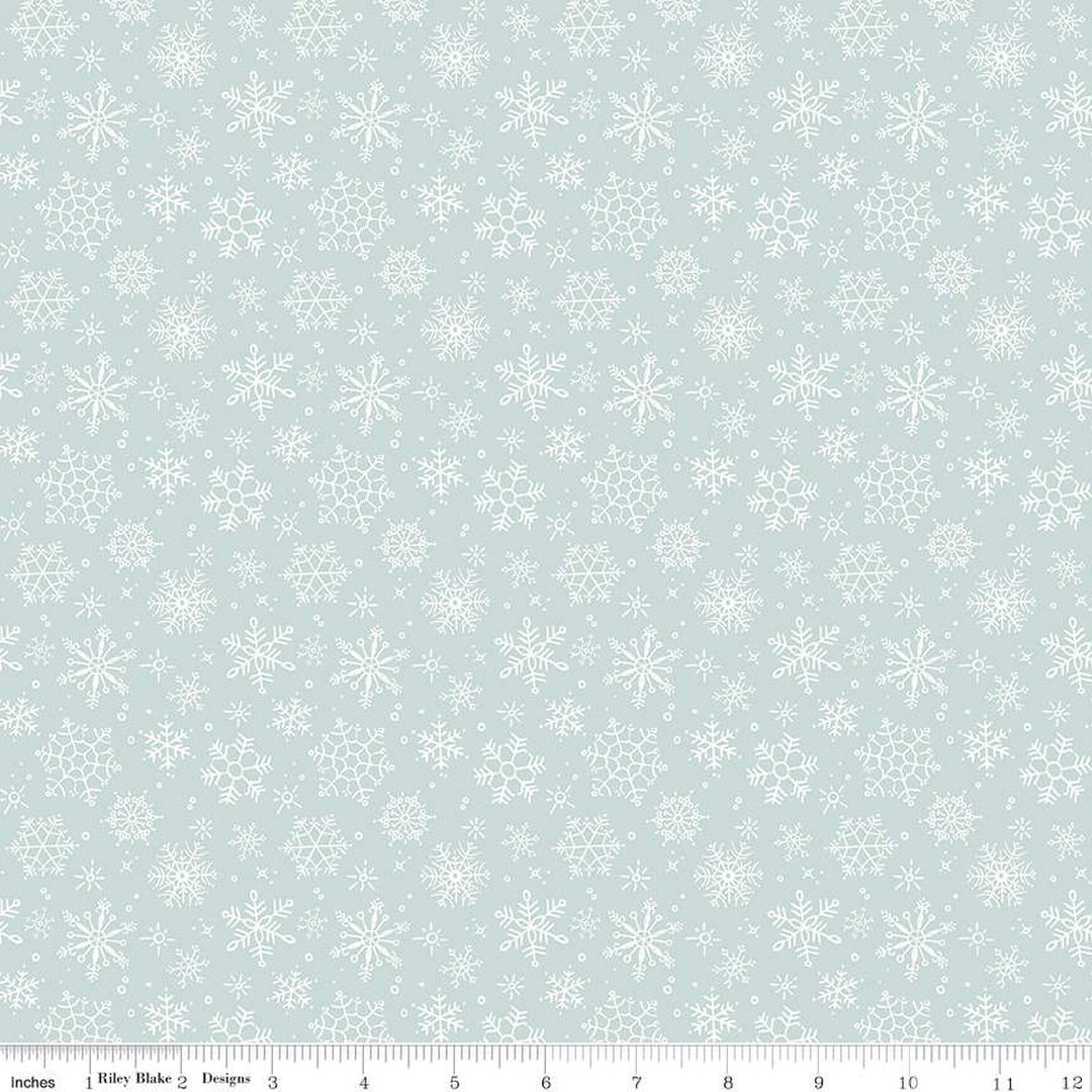Magical Winterland - Snowflake, Blue - C14944-BLUE