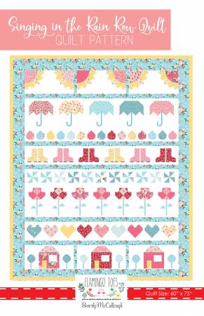 Singing in the Rain Quilt Pattern - Flamingo Toes