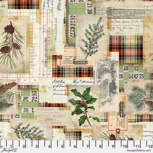 Holidays Past -  Woodland Collage, Multi - PWTH197.Multi