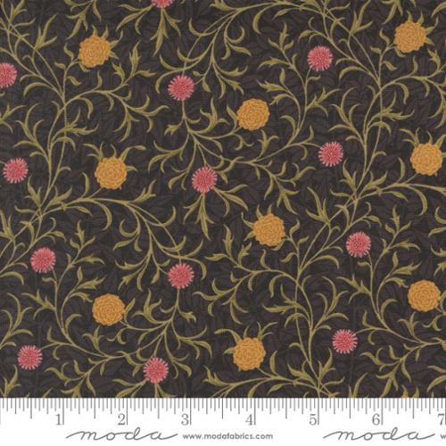 Morris Manor - Scroll, Ebony - 8393-15
