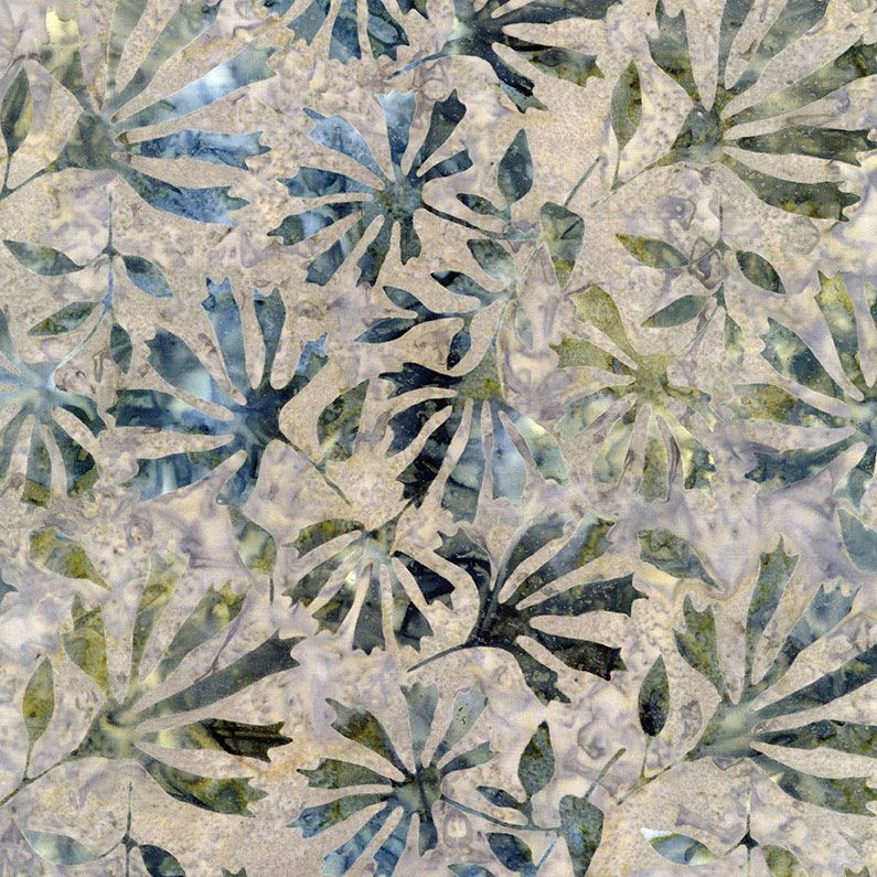 Juniper - Large Fanned Leaves, Sage - Tonga-B1655