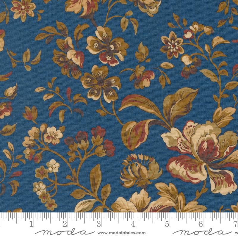 Lydias Lace - Elegance Florals, Indigo - 31680-15