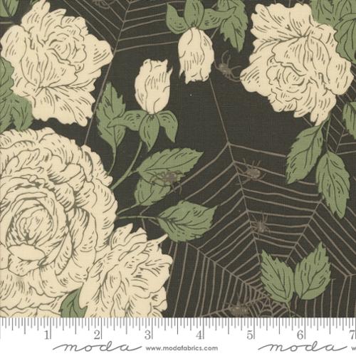 Home Sweet Haunt - Rose Spider Web, Charcoal - 20911-16