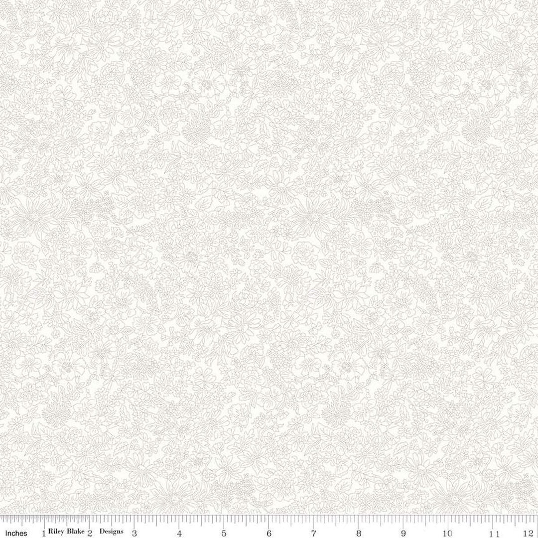 Emily Belle - Ivory - 01666416A - Liberty Fabrics