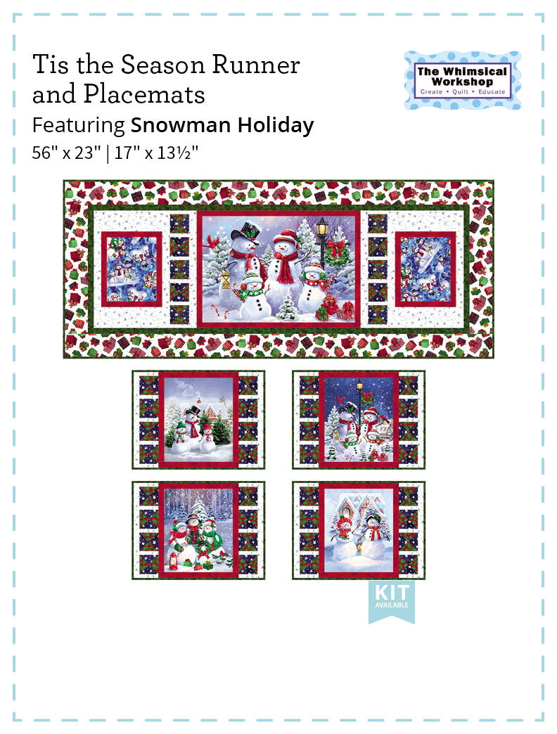 Kit 1254 - Tis the Season with Snowman Holiday