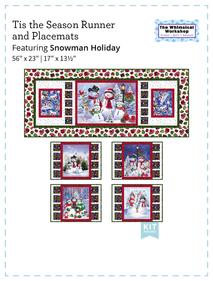 Kit 1254 - Tis the Season with Snowman Holiday