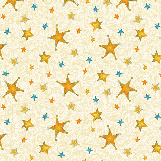 Christmas Spirit - Star Splendor, Cream - 16278-07