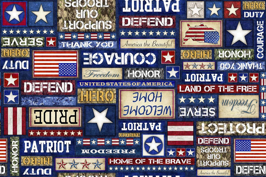 Patriot - Patriot Text, Multi - 30938-X