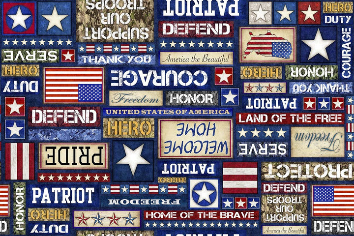 Patriot - Patriot Text, Multi - 30938-X