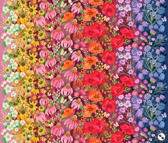 Superbloom -  Wildflowers Ombre, Jewel - 48780-12