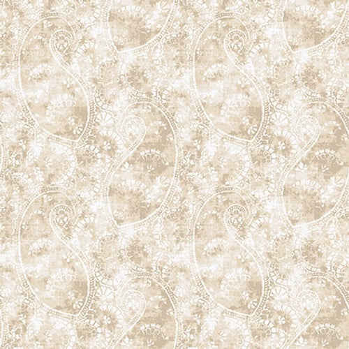 Purely Neutral - Paisley, Ivory - 3511-41