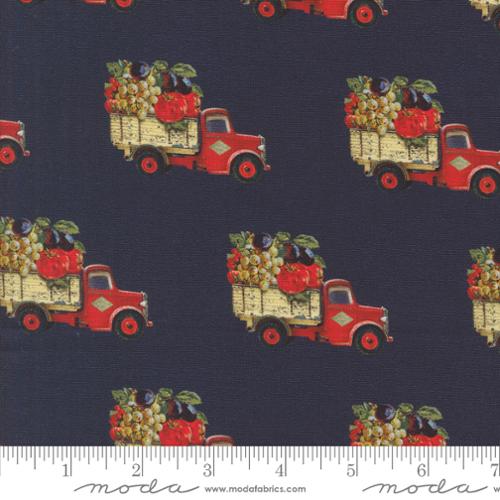 Farm and Garden -  Trucks, Indigo - 7475-16