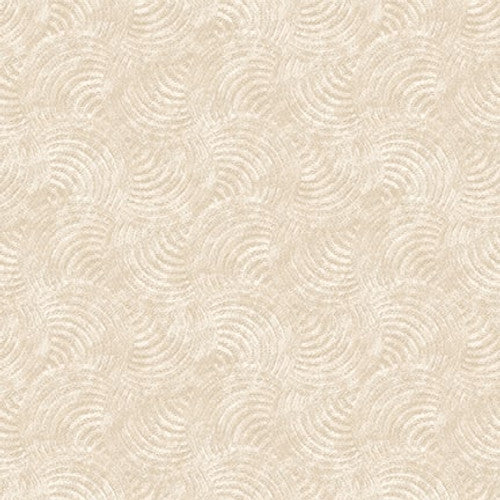 Purely Neutral - Circle Abstract, Ivory - 3513-41