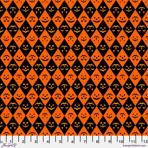 Costumes and Cobwebs - Jack of Diamonds, Orange- PWRH116.ORANGE