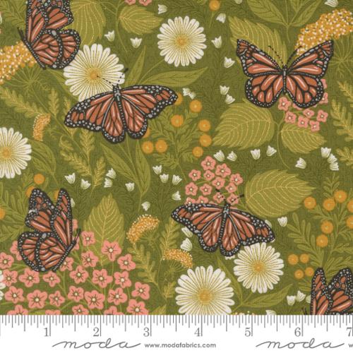 Bee Garden - Metallic Summer Butterfly, Ivy - 48412-12M