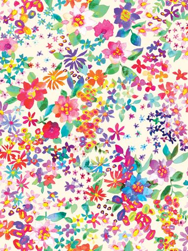 Gradients Euphoria - Rainbow Blooms, Rainbow - 33822-11