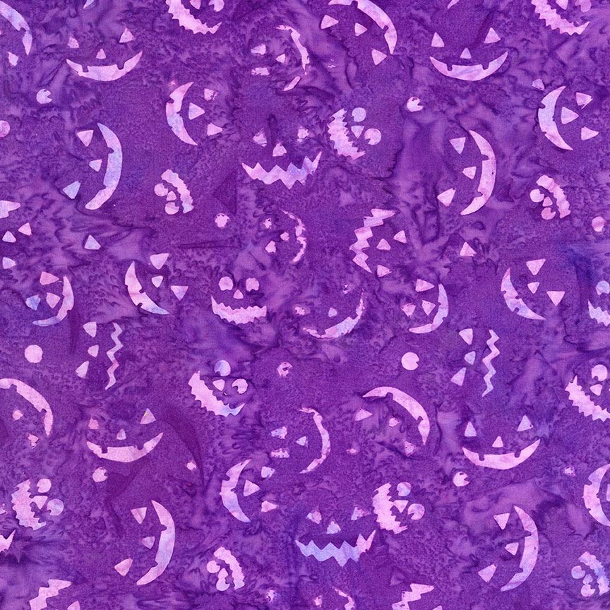 Haunted - Pumpkin Smiles, Purple - Tonga-B2791