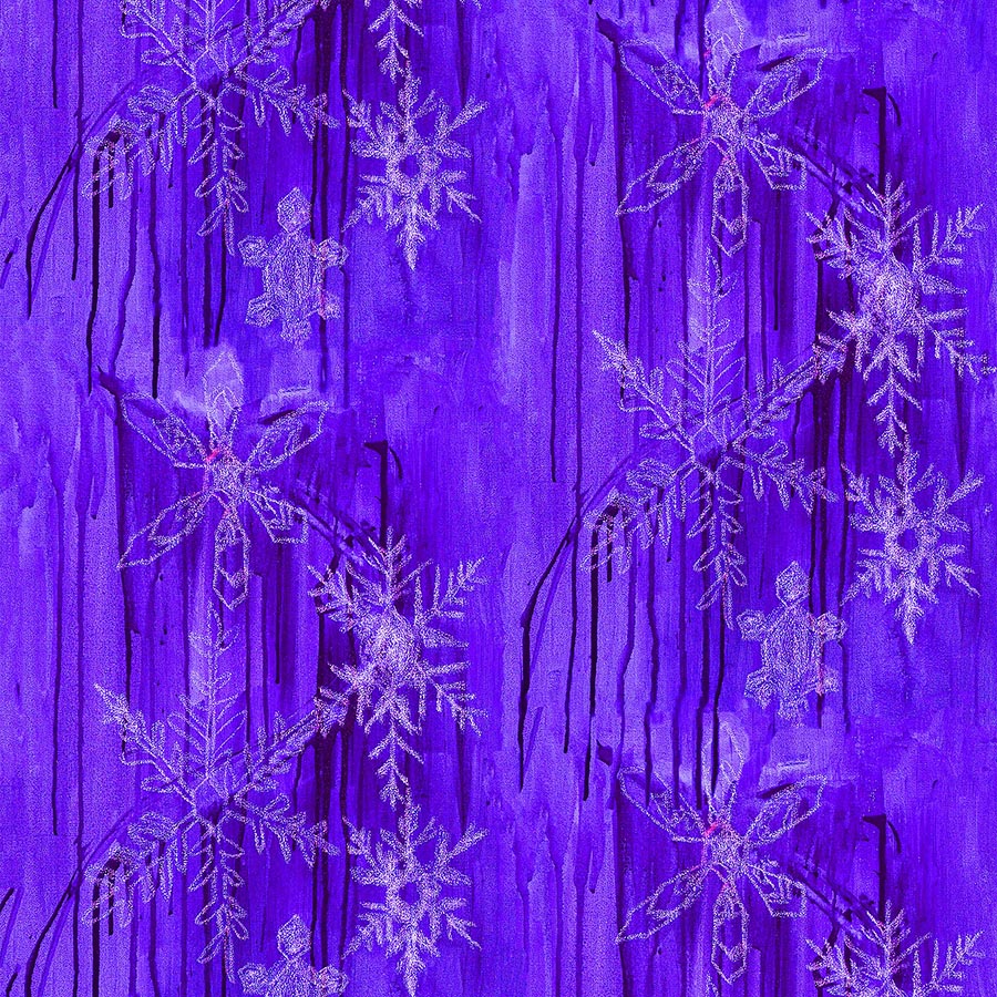 Pepita - Snowflakes, Electric Purple - 40114-86