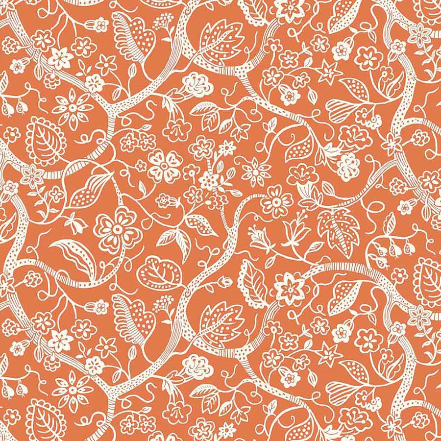 Liberty Tree of LIfe - Budding Branches, Berry Botanicals - 01667372C - Liberty Fabrics