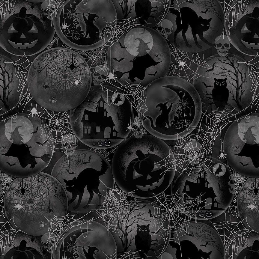 Pick Your Poison - Spooky Scenes, Charcoal - WICKED-CD3595