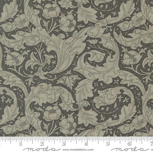 Ebony Suite - Bachelors Button, Charcoal - 8386-16