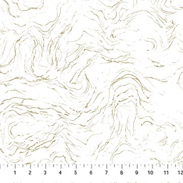 Midas Touch - Wave Texture, Metallic/White - DM26835-10