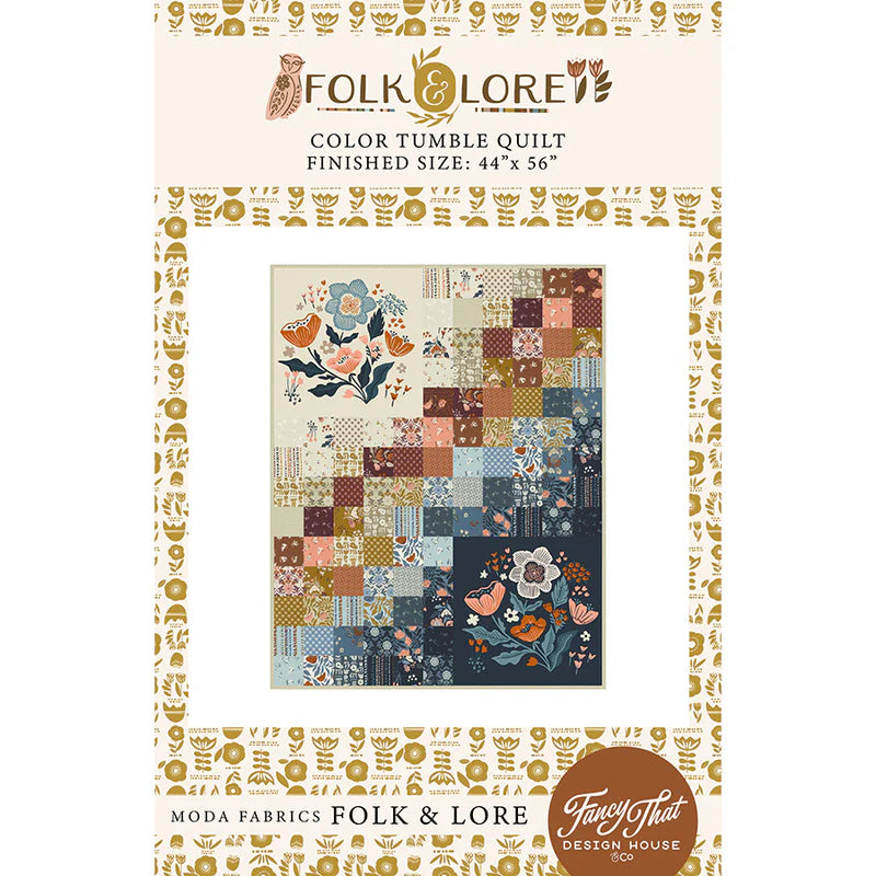 Folk Lore- Color Tumble Quilt