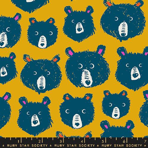 Teddy And The Bear - Bears, Goldenrod - RS2102-11
