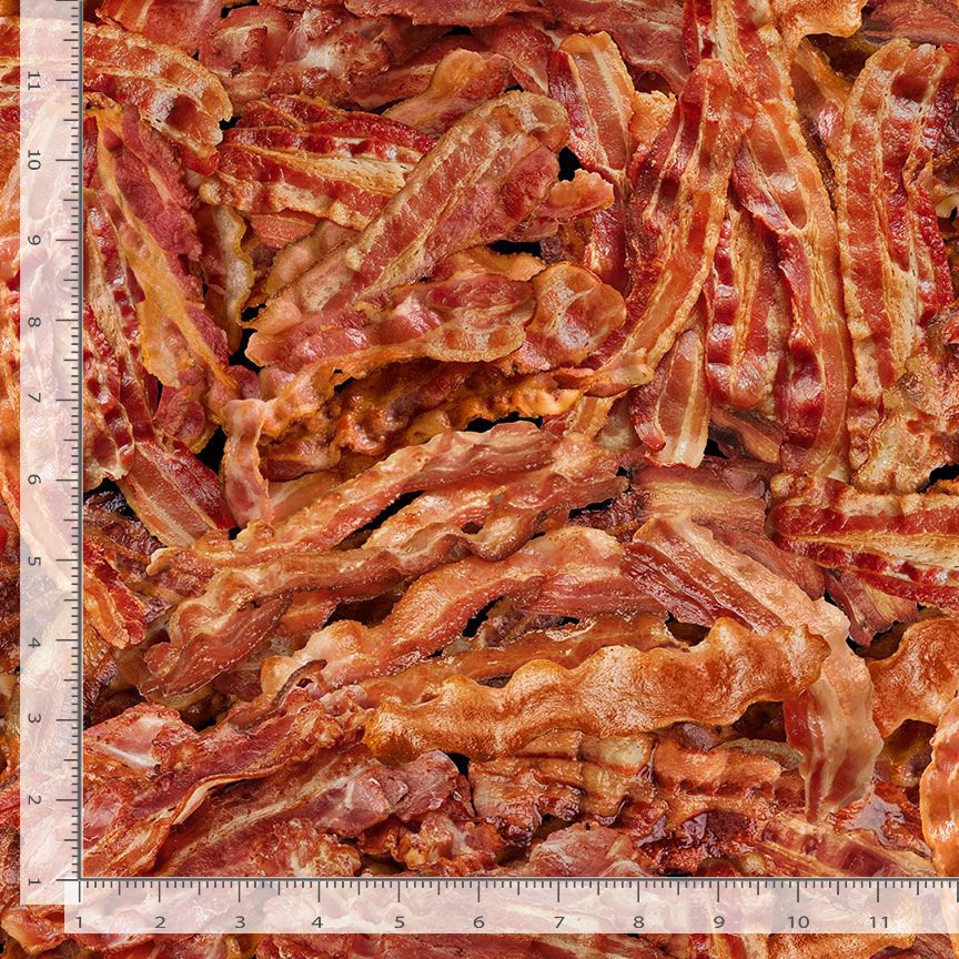 What's For Breakfast? - Packed Fried Bacon, Bacon - FOOD-CD3349