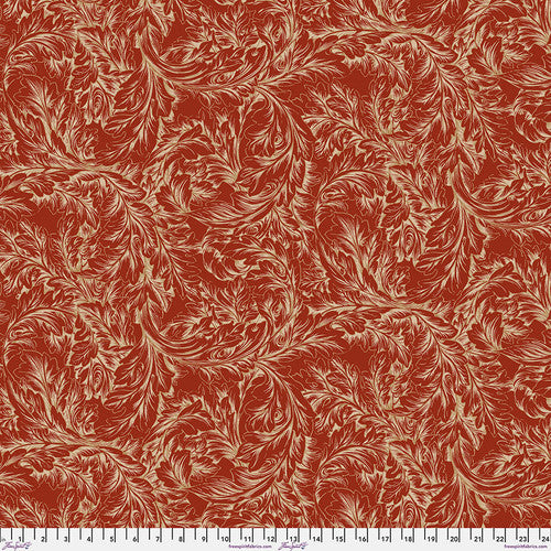 The Cotswold Holiday Collection - Acanthus Scroll, Red - PWWM064.RED