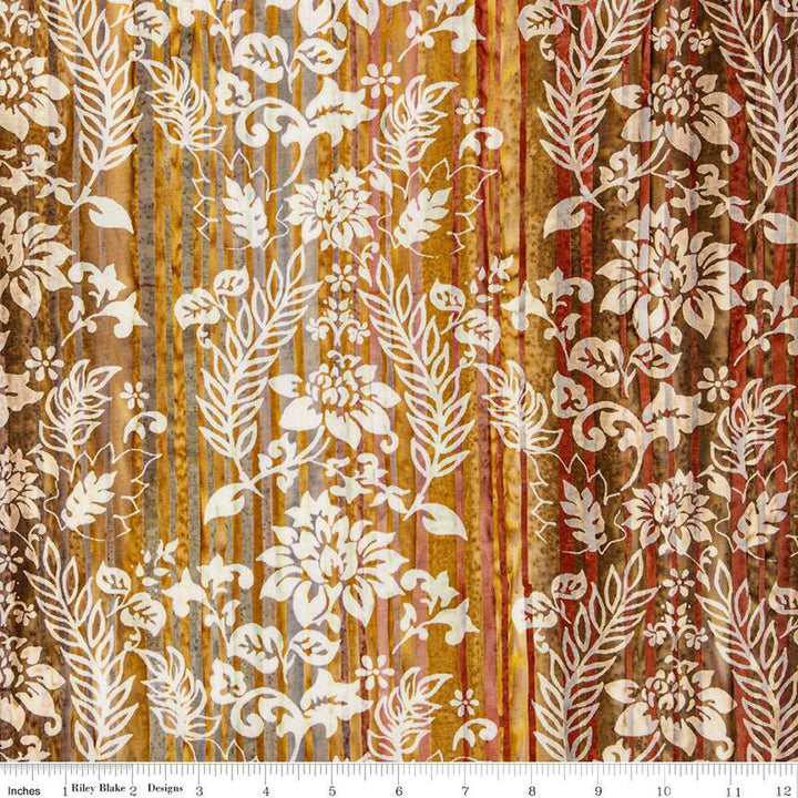 Express Yourself! - Color Bands, Ginger Syrup - BT23027-147 - Expressions Batiks