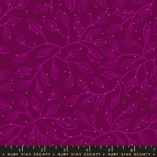 Glow Garden - Wandering Vines, Purple Velvet - RS2118-12