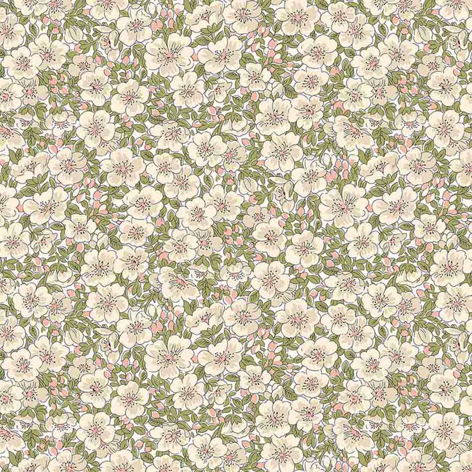 Liberty Tree of LIfe - Dina Blossom, Woodland Pastels - 01667375C - Liberty Fabrics