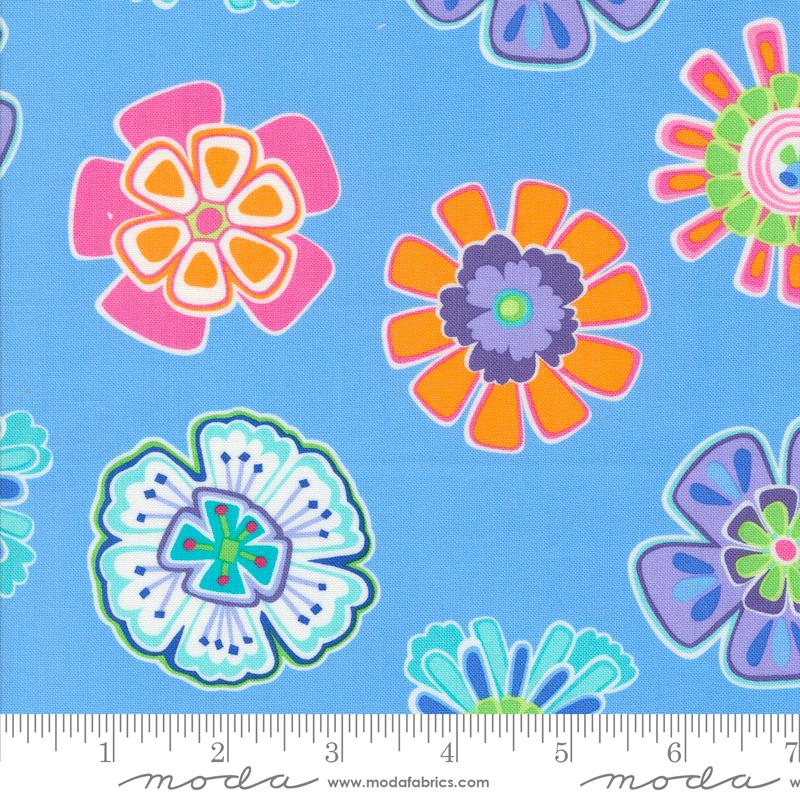 Fiesta - Party Time, Sky - 22470-26 – Mended Hearts Quilting & Boutique
