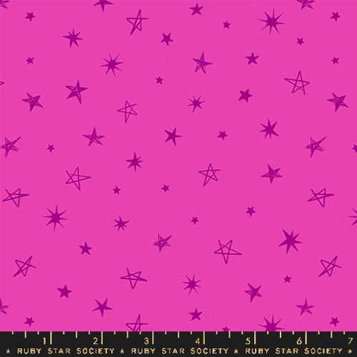 Teddy And The Bear - Stars, Light Berry - RS2106-19