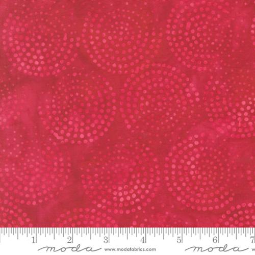 Echo Batiks - Swirl, Crimson - 4369-17