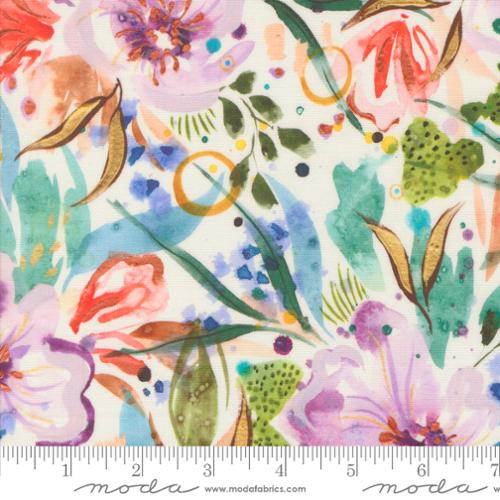 Wanderlust - Alpine Floret, Cloud - 39840-11