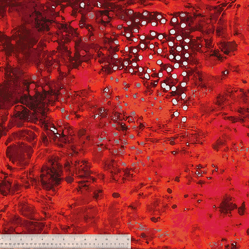 Spotted Graffiti - Thimbleberry - 52814D-8